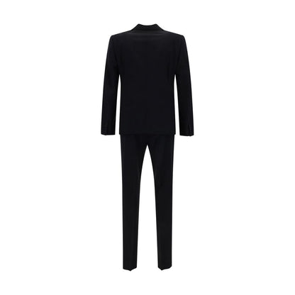 Dsquared² Blue Fleece Wool Two-Piece Suit Dsquared²
