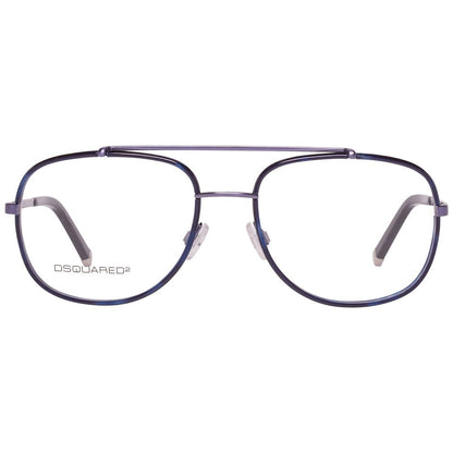 Dsquared² Blue Metal Glasses (Frames) Dsquared²