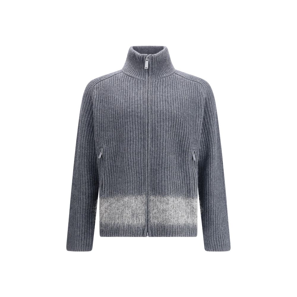 Dsquared² Gray Wool Cardigan Dsquared²