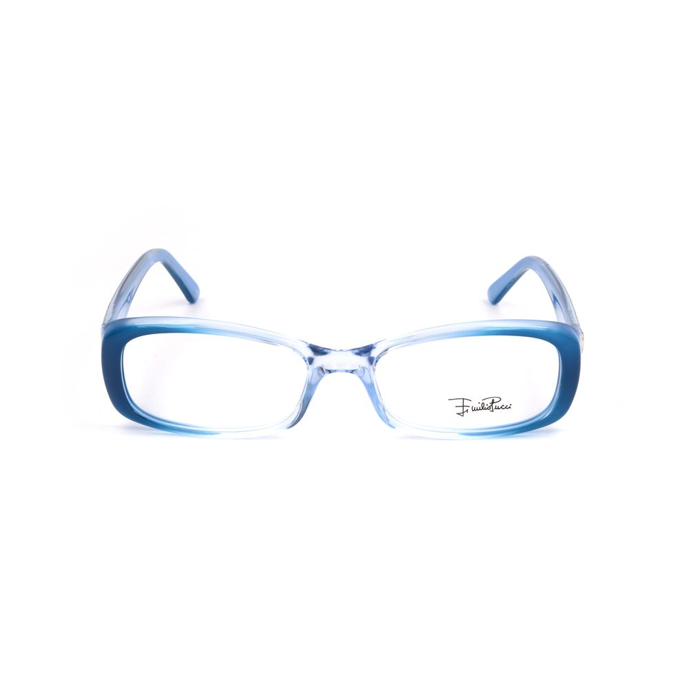 Emilio Pucci Blue Plastic Glasses (Frames)
