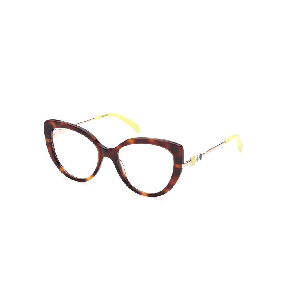 Emilio Pucci Brown Acetate Glasses (Frames) Emilio Pucci