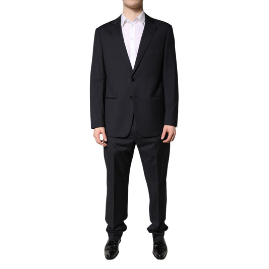 Emporio Armani Black Single Breasted Formal 2 Piece Suit Emporio Armani