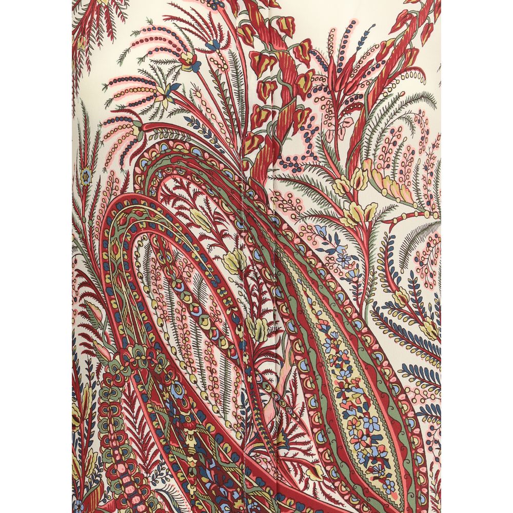 Etro Multicolor Silk Pattern Shirt