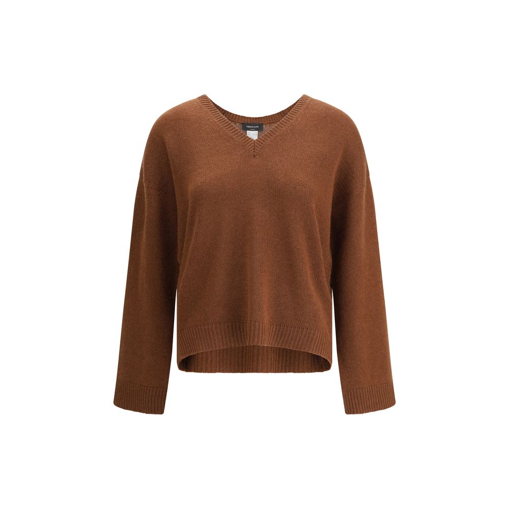 Fabiana Filippi Brown Cashmere Cashmere Sweater Fabiana Filippi