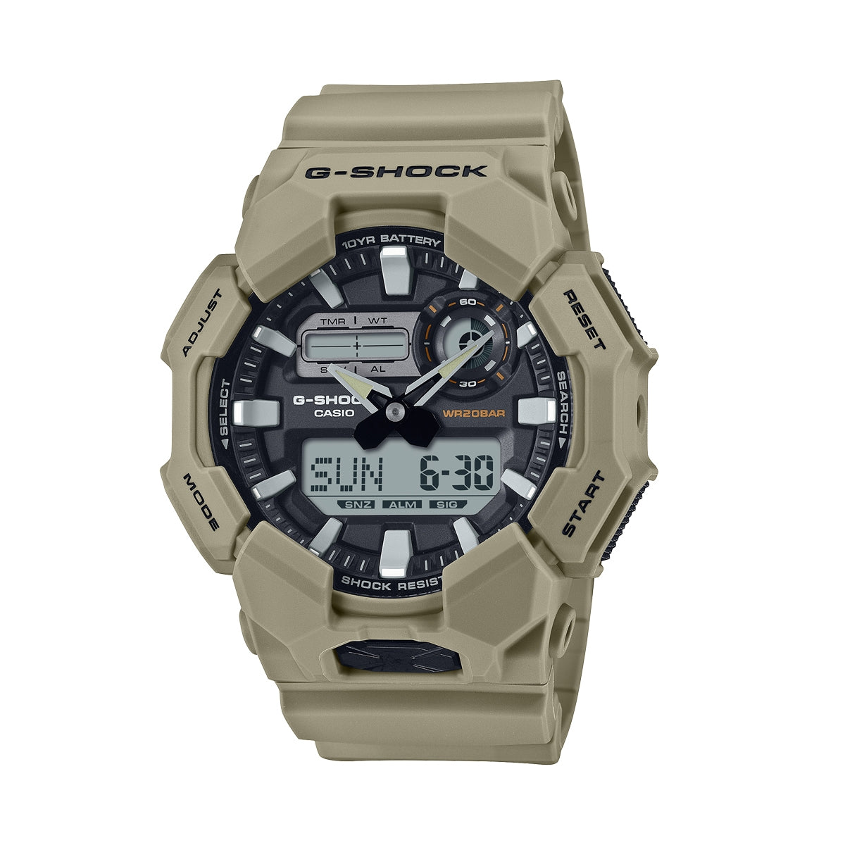 CASIO G-SHOCK Mod. NEW RUGGED BASIC Digital 10-Year Battery WATCHES
