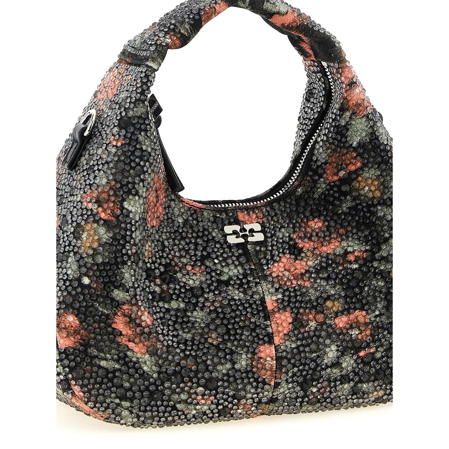Ganni Multicolor Cotton Handbag