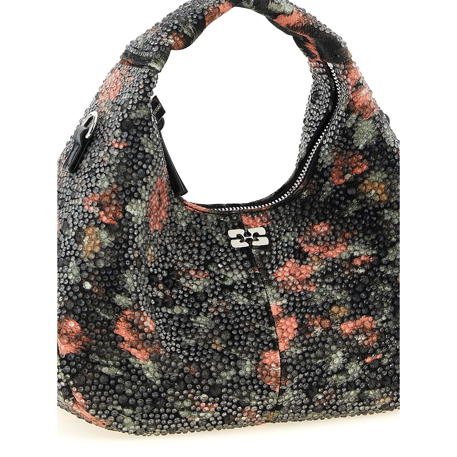 Ganni Multicolor Cotton Handbag