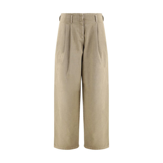 Golden Goose Bicolor Cotton Casual Pants Golden Goose