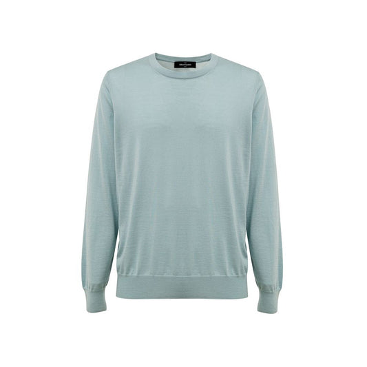 Gran Sasso Blue Cashmere Cashmere Sweater Gran Sasso