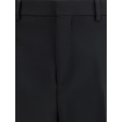 Gucci Black Wool Dress Pants