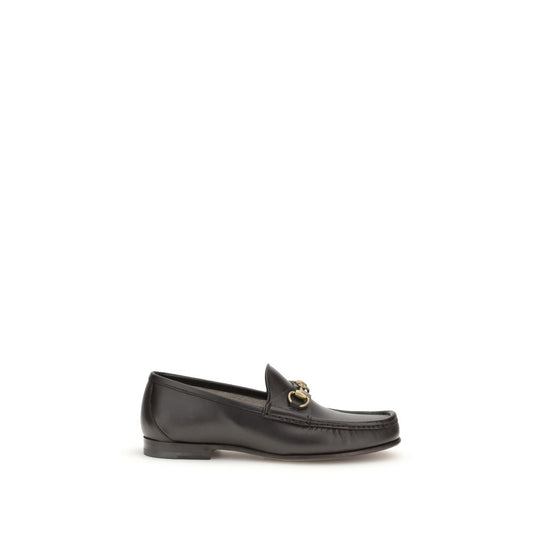 Gucci Brown Calf Leather Bos Taurus Slip-On Loafers Gucci