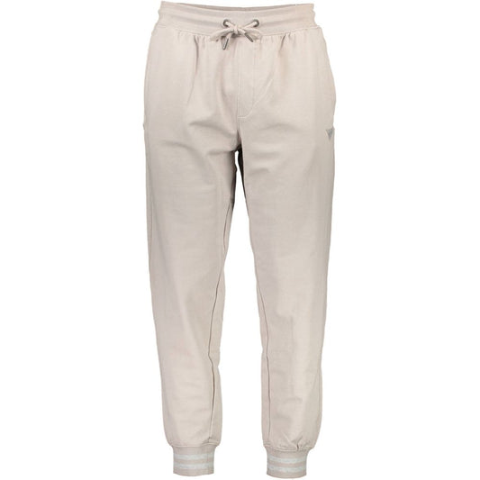 Guess Jeans Beige Cotton Men's Trackpants Guess Jeans