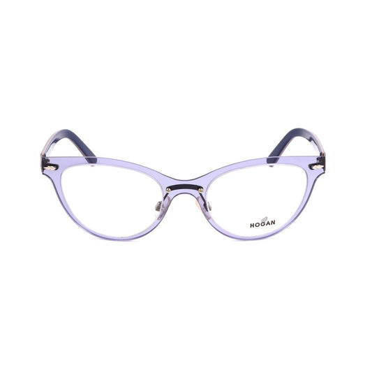 Hogan Light Blue Plastic Glasses (Frames) Hogan