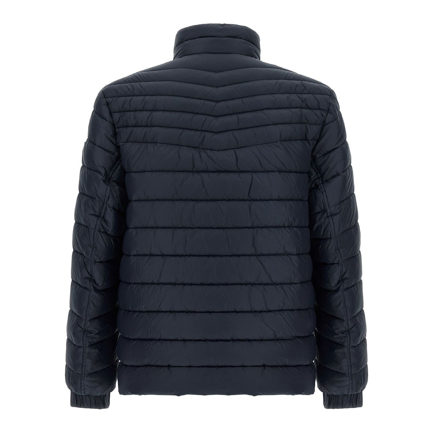 Hugo Boss Blue Polyamide Full-Length Jacket