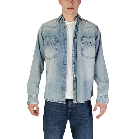 Hugo Boss Light Blue Denim Shirt Hugo Boss