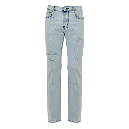 Jacob Cohen Blue Cotton Skinny Jeans Jacob Cohen