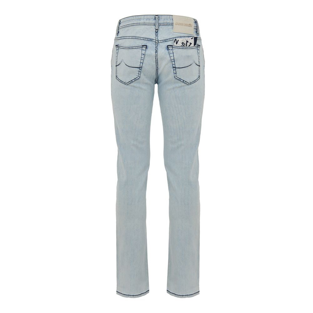 Jacob Cohen Blue Cotton Skinny Jeans Jacob Cohen