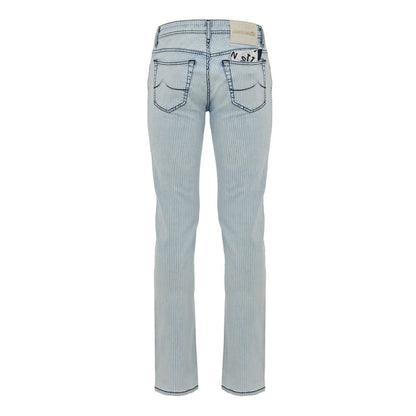 Jacob Cohen Blue Cotton Skinny Jeans Jacob Cohen