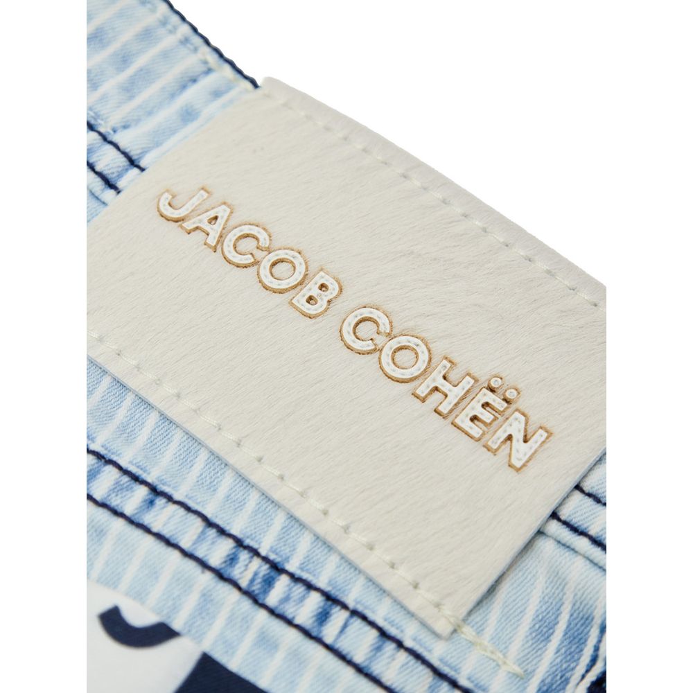Jacob Cohen Blue Cotton Skinny Jeans Jacob Cohen