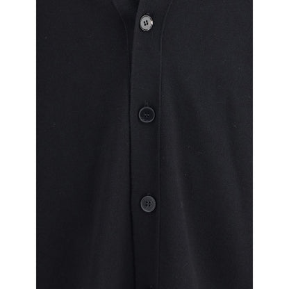 Jil Sander Black Wool Cardigan Jil Sander