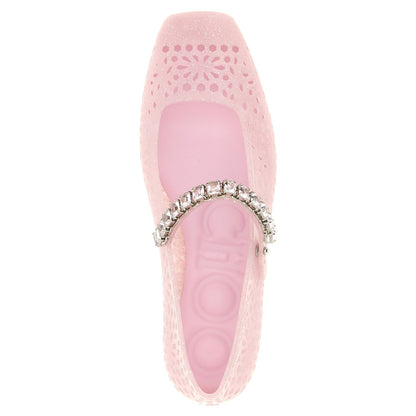Jimmy Choo Multicolor Plastic Ballet Flats