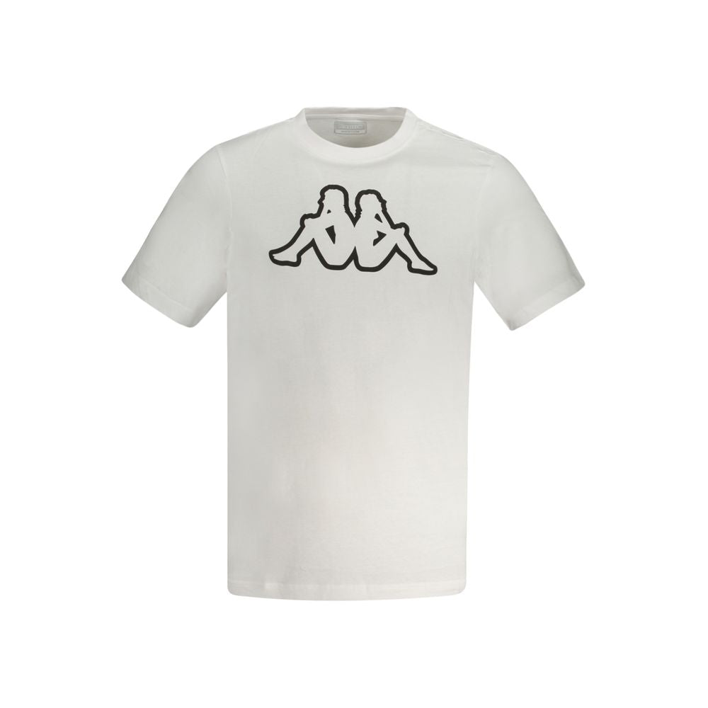 Kappa Bianco Cotton Men T-Shirt