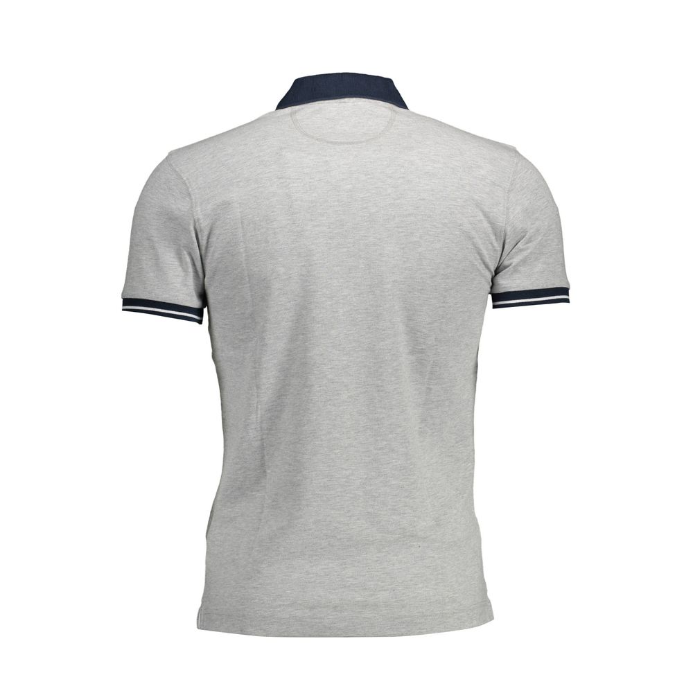 La Martina Grigio Cotton Men Polo