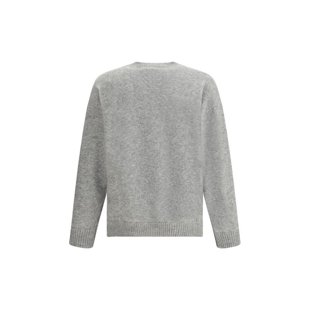 Laneus Gray Cashmere Cashmere Sweater Laneus