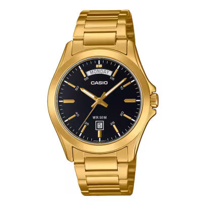 CASIO COLLECTION Mod. DAY & DATE GOLD WATCHES