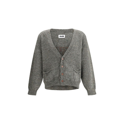 Magliano Gray Wool Cardigan Magliano