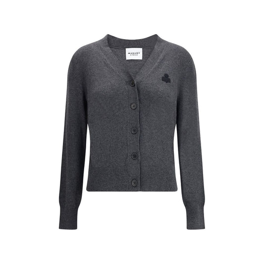 Marant Etoile Gray Cotton Cardigan