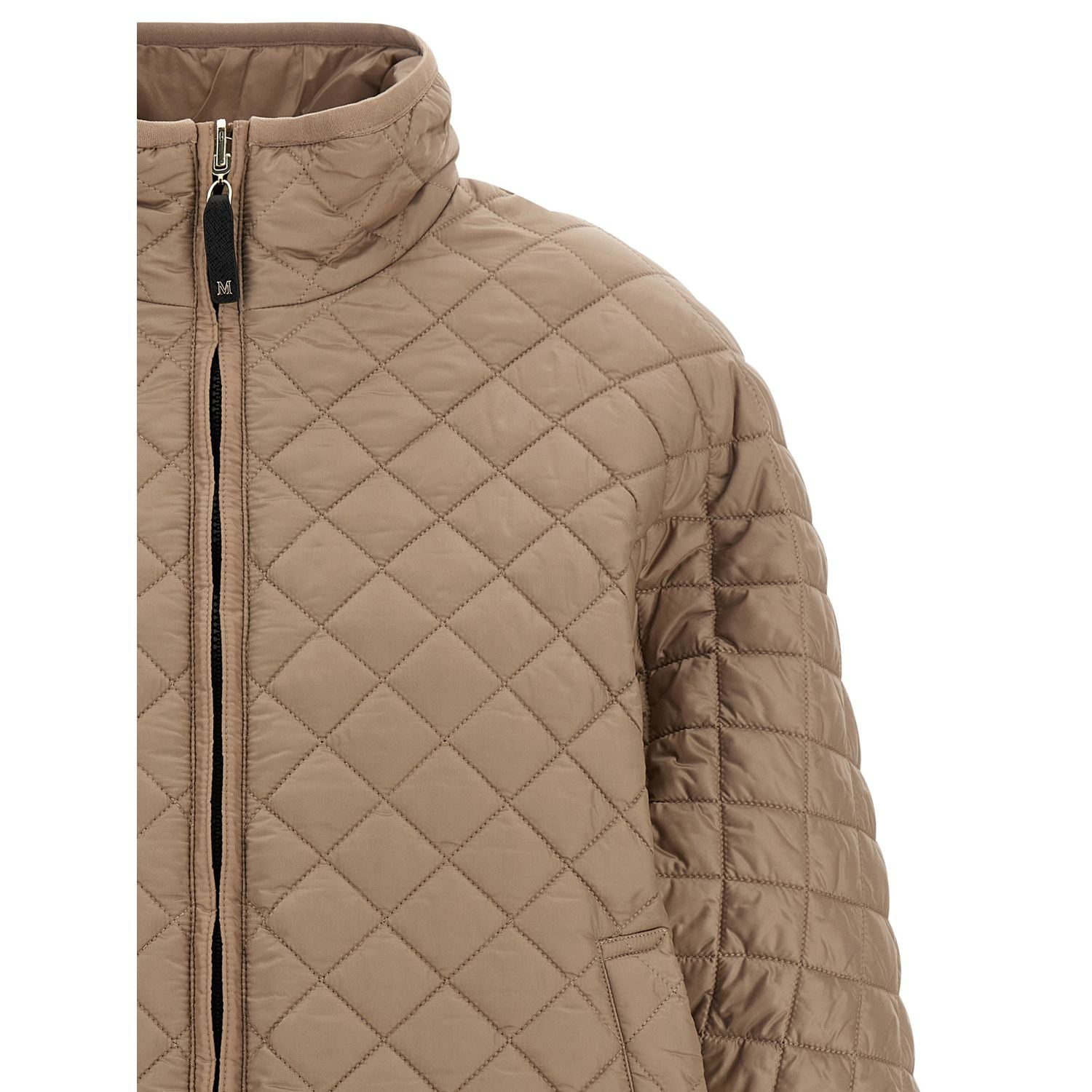 Max Mara Beige Polyester Coat