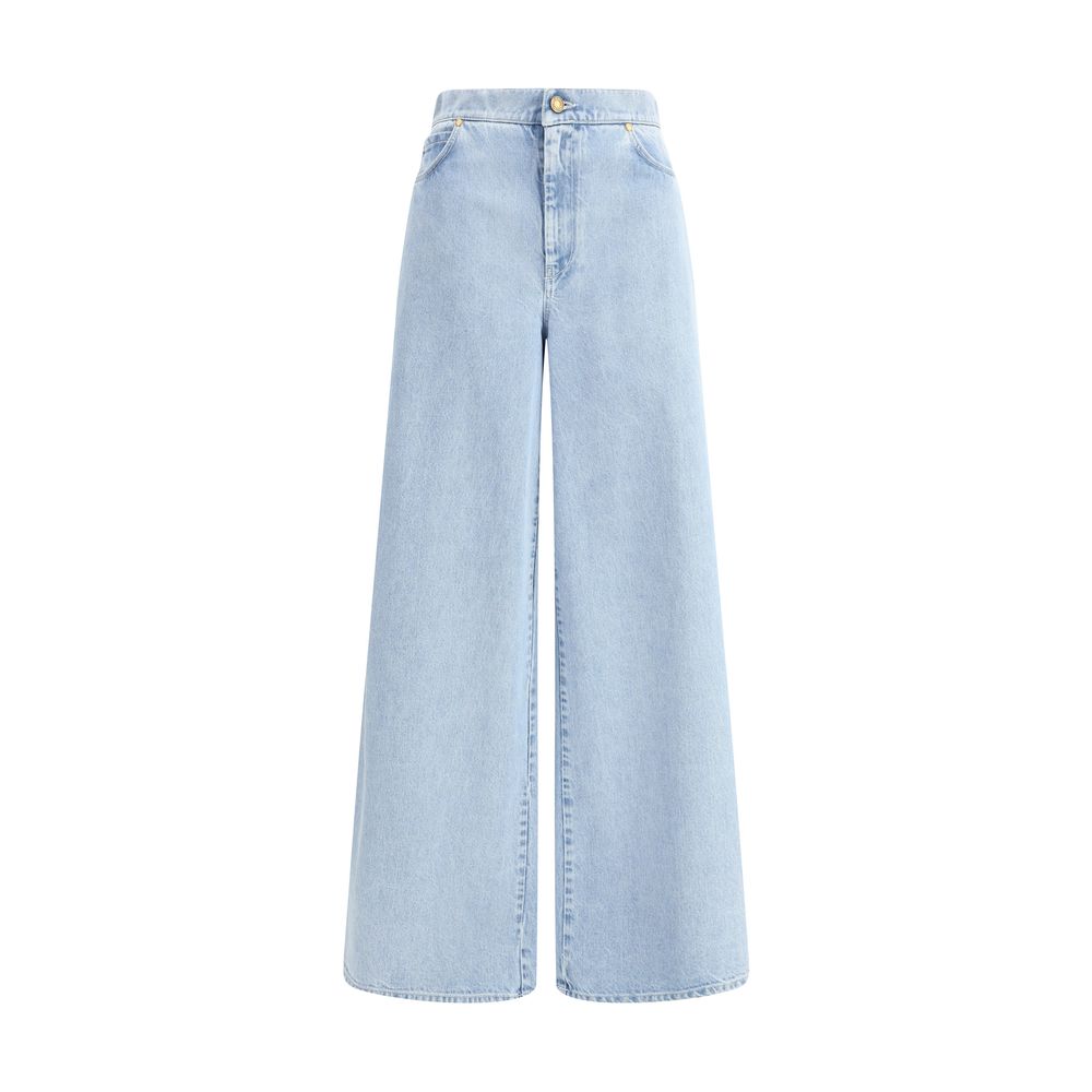 Max Mara Light Blue Cotton Jeans Denim Max Mara