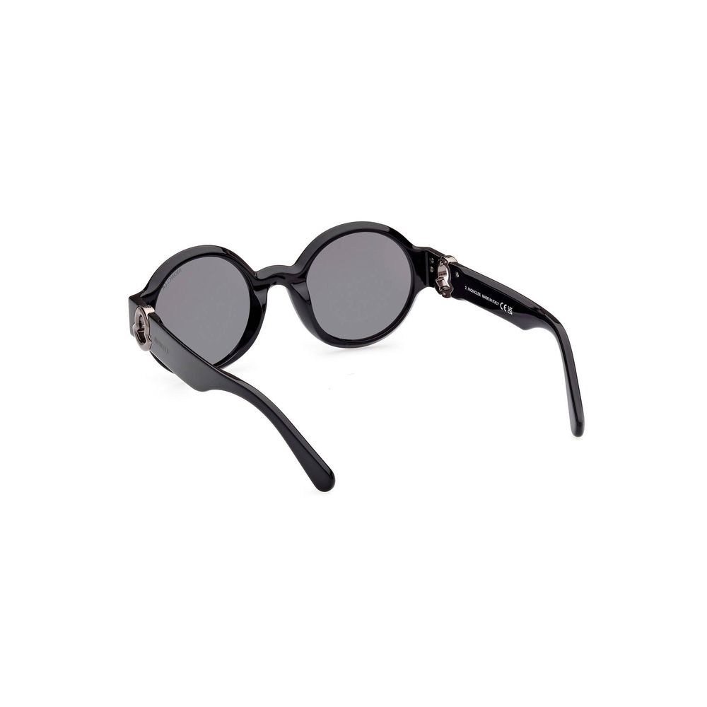 Moncler Black Pantografato Women Sunglasses