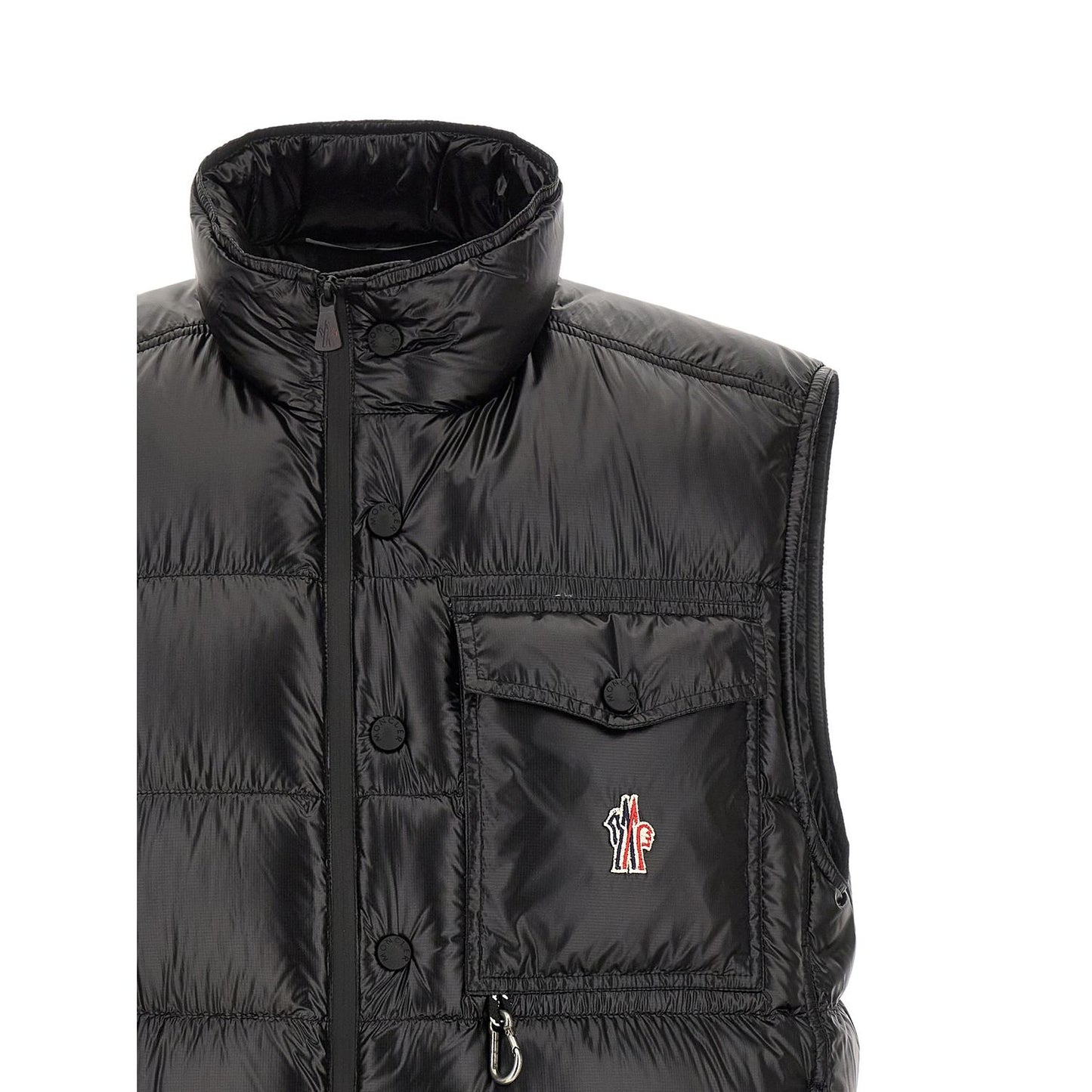 Moncler Grenoble Black Polyester Shell Jacket