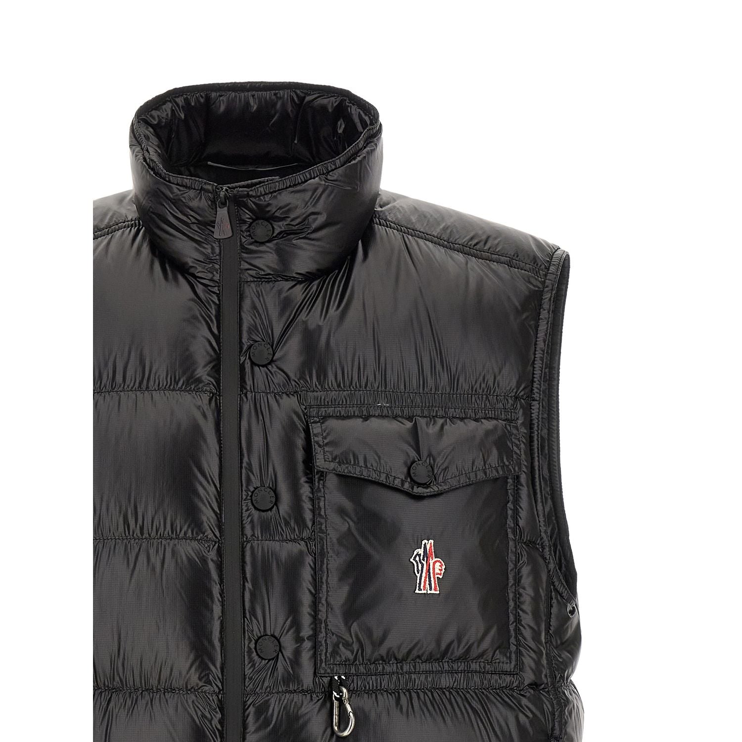 Moncler Grenoble Black Polyester Shell Jacket