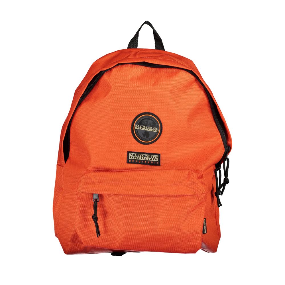 Napapijri Arancione Recycled Polyester Men Backpack