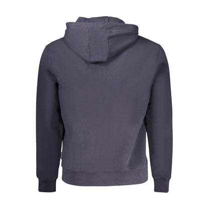 Napapijri Blue Cotton Men's Hoodie