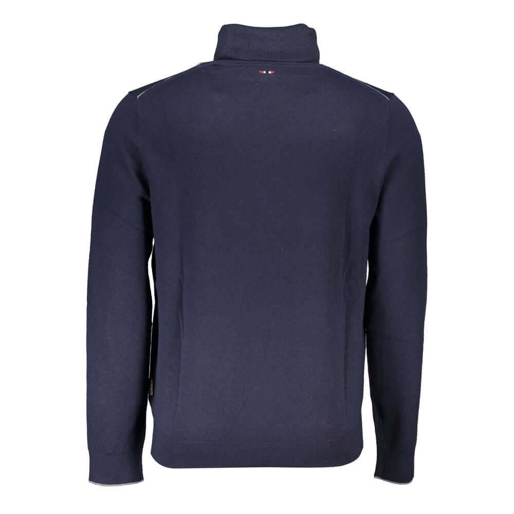 Napapijri Blue Tessuto Men Sweater