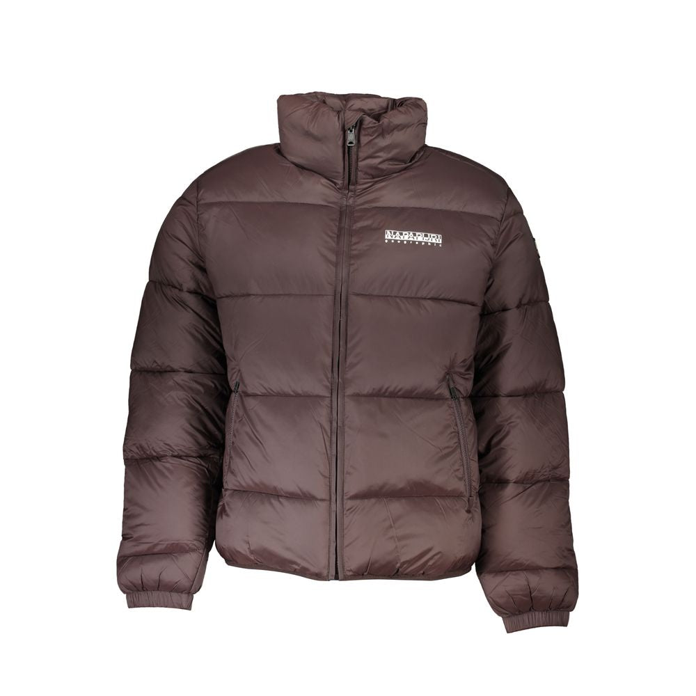 Napapijri Marrone Poliammide Men's Jacket