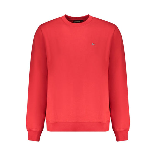 Napapijri Red Cotton Men's Sweatshirt