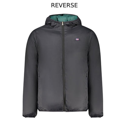 Norway 1963 Black Polyester Men's Reversible Jacket 1728,3XL,67403481248,Black,Clothing,Jackets & Coats - Clothing,L,M,Men,New with tags,Norway 1963,S,Shell Jackets - Jackets & Coats - Clothing,XL,XXL