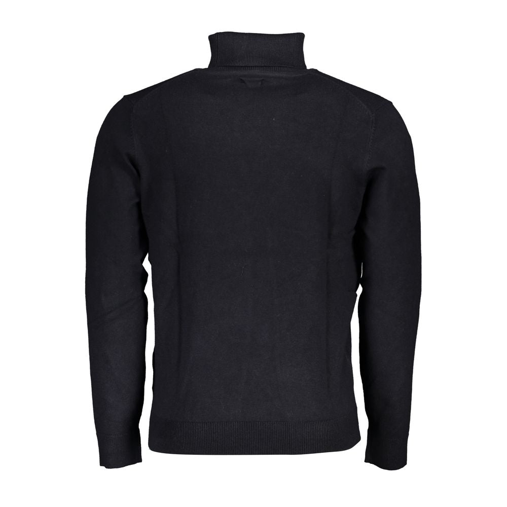 Norway 1963 Blu Poliammide Men Sweater Pullover Turtleneck