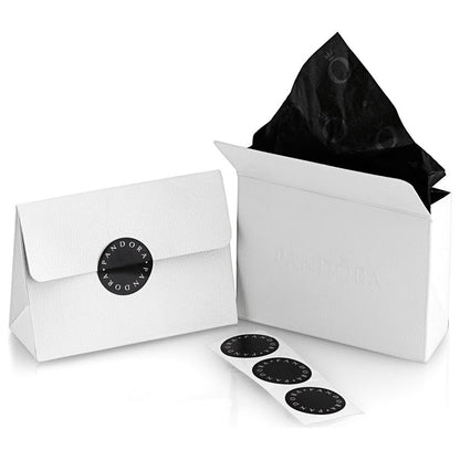 PANDORA CHARMS Mod. CLEAR SPARKLING ROW CLIP DESIGNER FASHION JEWELLERY