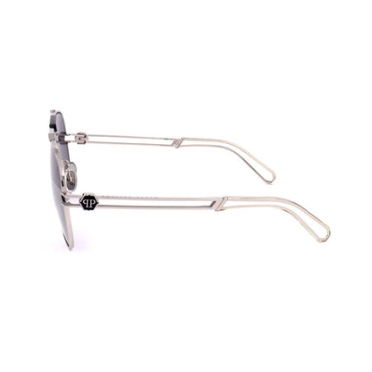 PHILIPP PLEIN SUNGLASSES Mod. SPP048M SHINY PALLADIUM