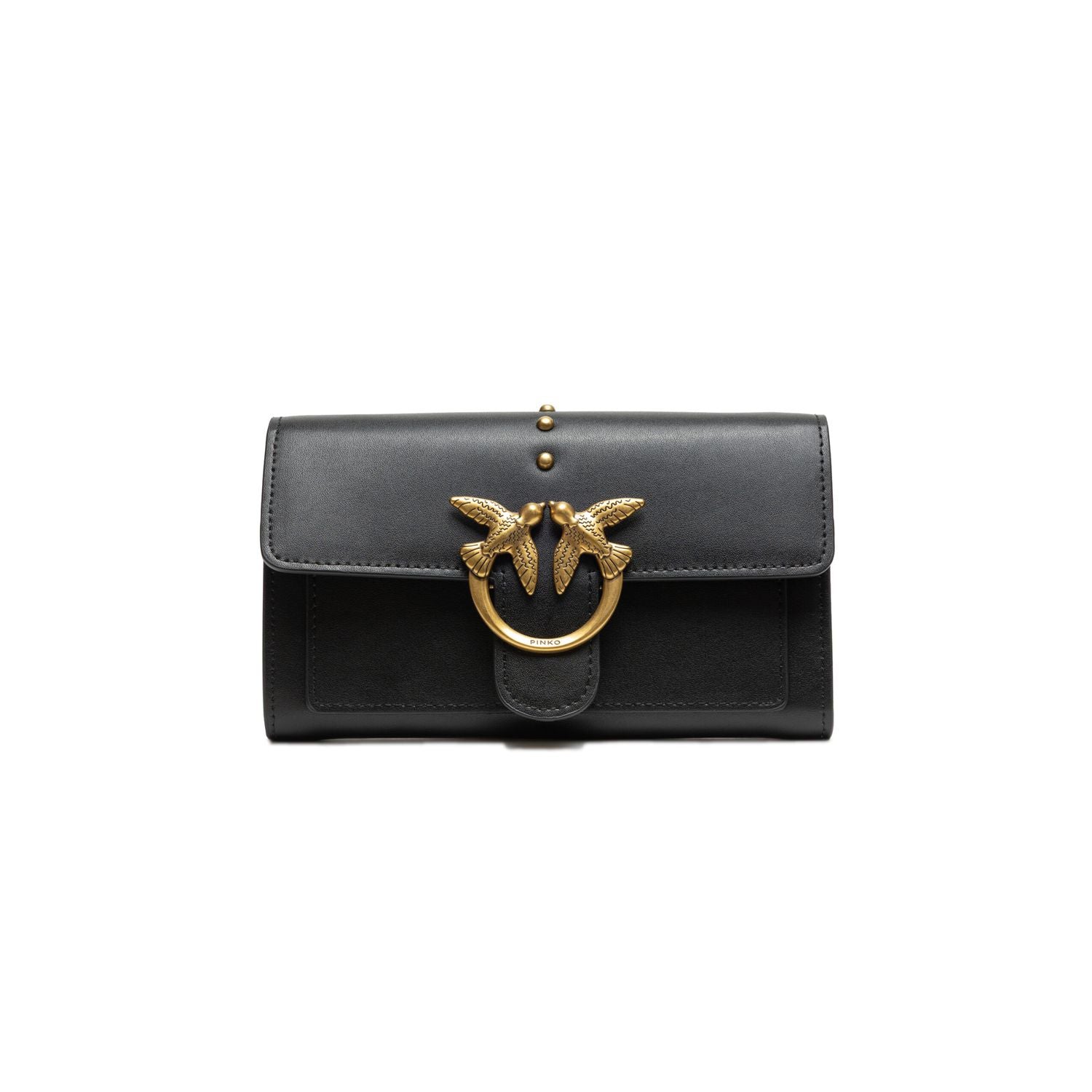 PINKO Black Mini Love Bag One Simply