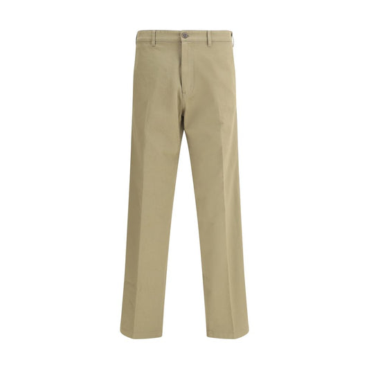 Prada Beige Cotton Chino Pants Prada