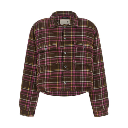 R13 Brown Cotton Shell Jacket