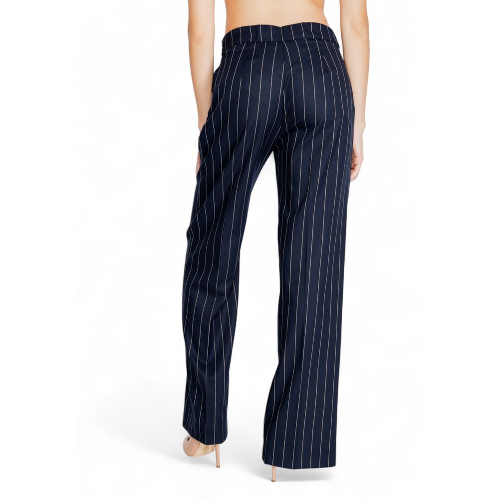Rinascimento Blue Polyester Dress Pants