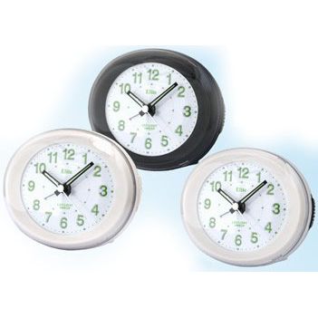 ELITE SVEGLIA ANALOGICA SILVER/ SILVER ALARM CLOCK CLOCKS,Sveglia